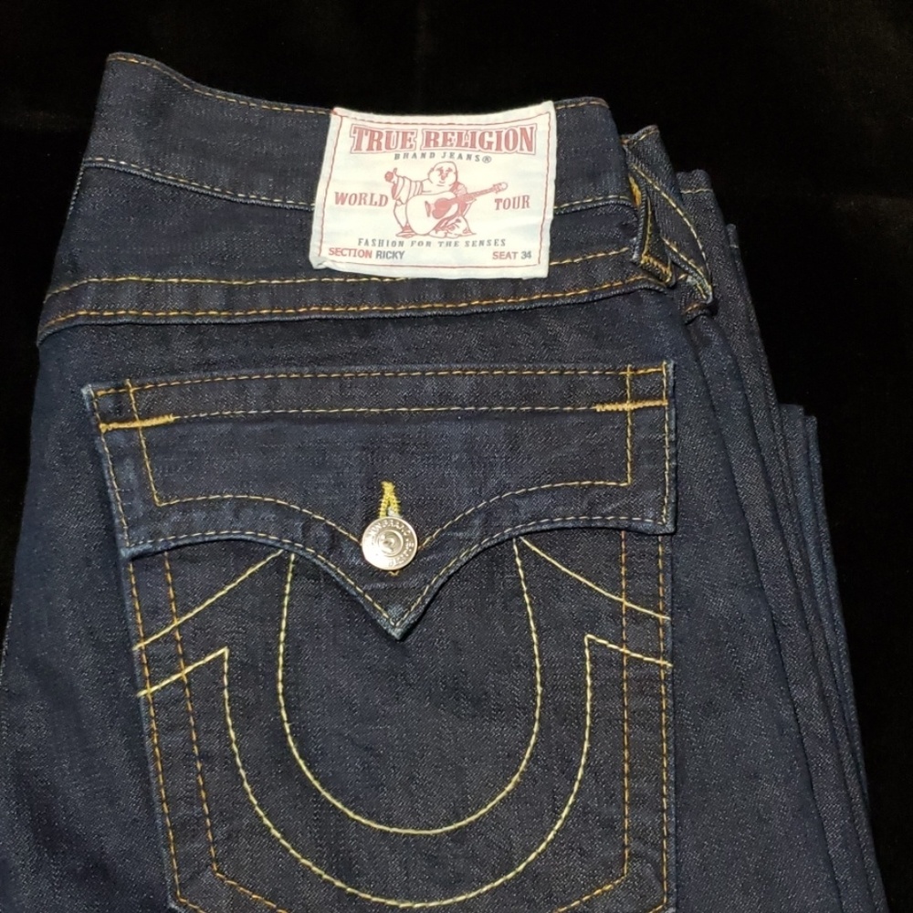 True religion Ricky Straight jeans...34/34
